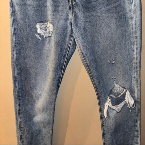 Levi’s Premium Women’s 501 Skinny Blue Distressed Jeans 28/30 - Picture 3 of 10